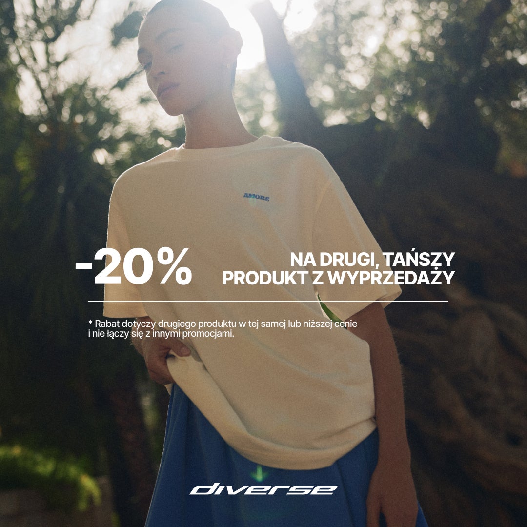 1+1 -20% w Diverse!