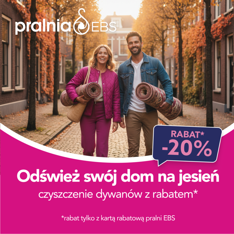 Listopadowa promocja Pralni EBS