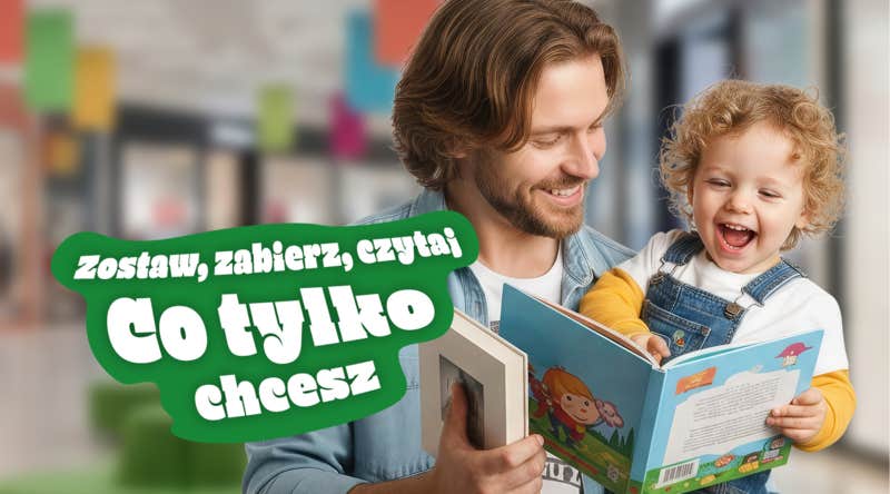 25.10.24_CH Auchan Mikołów_Punkt wymiany książek_600x350