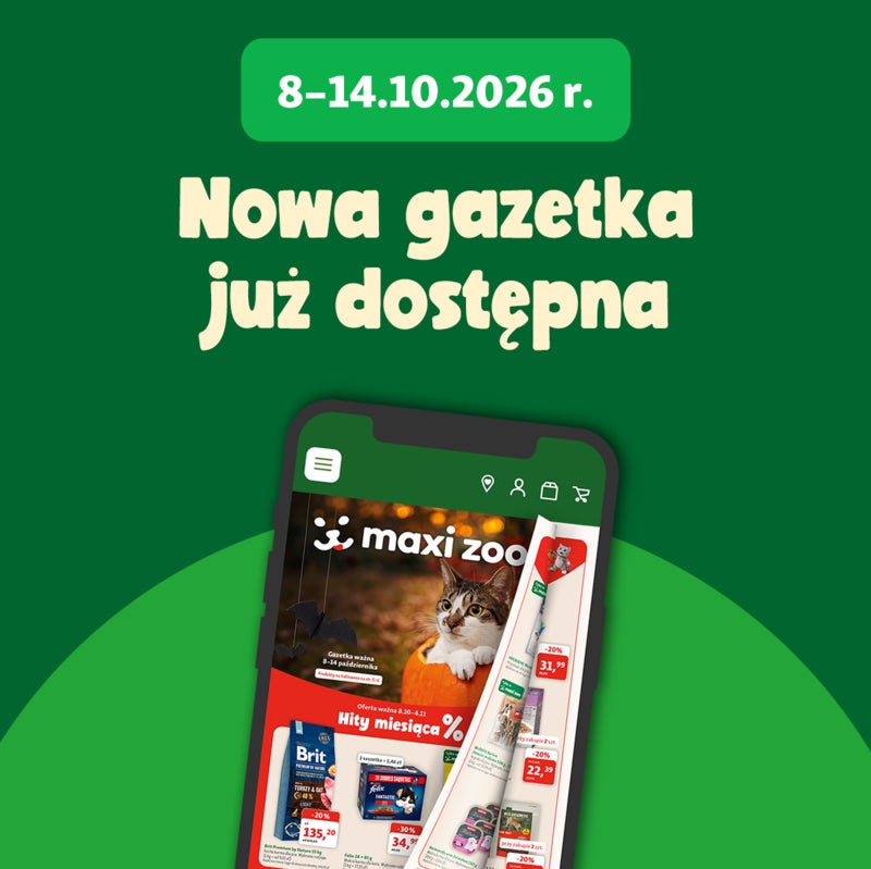 Pyszna porcja promocji dla Twojego pupila tylko do 14 października!
